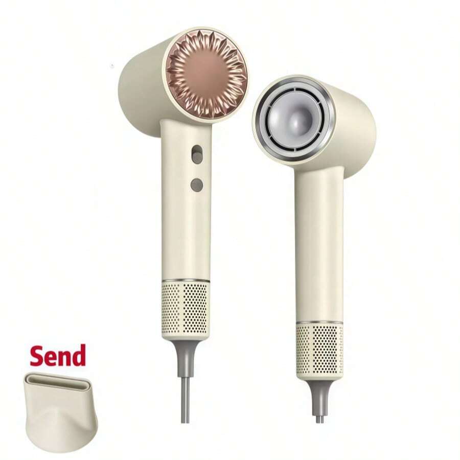 LUYAO High Speed Brushless Hair Dryer, Powerful Dryer, High-Power Quick Drying Hair, Fast Drying, Low Noise, Hairdryer With Magnetic Nozzle