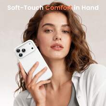 Liquid Silicone Case Compatible With Iphone 18 Pro Max 17 16 15 14 13 12 Mini 11 Pro Plus,4-Layer Liquid Silicone Rubber, Soft Touch Feel, Slim Shockproof Case, Raised Edges, Anti-Scratch, Microfiber Lining,Pure Color Soft Cover - Pure White - View 5