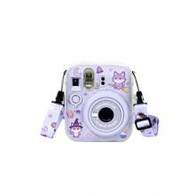 Transparent Protective Case Set For Instax Mini 13, Clear Protective Cover With Back Pocket + Colorful Shoulder Strap, Crystal Clear Protective Shell For Instant Camera, Easy Installation PV Case, Anti-Yellowing, Anti-Drop, Anti-Scratch Photography Camera Protection Accessory - View 14