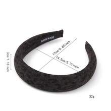 Vintage Leopard Print Headband For Women, Animal Pattern Hair Hoop, Hair Clip Hair Accessory To Enhance Cranial Top - Multicolor - View 2