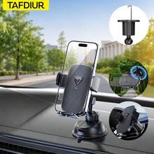 TAFDIUR Car Phone Holder, Detachable Ball Head Suction Cup & Air Vent Dual-Use Car Navigation Phone Mount - Multicolor - View 5