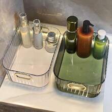化妝品護膚品口紅收納盒，便攜式加厚桌面收納盒 - 彩色 - 查看 3