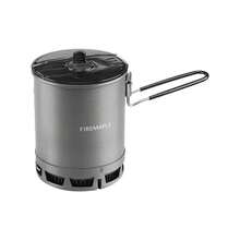 600ml G3 Backpacking Cooking Pot With Heat Exchanger, Lid And Folding Handle, Compact Solo Camping Pot For Hiking, Trekking, Outdoor Coffee, Tea And Camp Meals, Stove And Fuel Canister Not Included - Pot - View 6