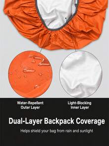 Outdoor Hiking Backpack Rain Cover, Unisex Cycling Waterproof Backpack Dust Cover, Back To School Waterproof Backpack Cover - Multiple Styles and Colors - View 5