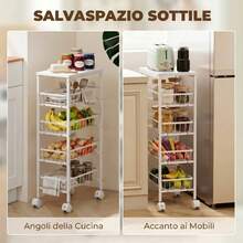 Carrelli di stoccaggio - Bianco - Visualizzare 8