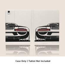 跑車 UV 列印平面圖案，適用於 保護殼 / MatePad 11.5 2025 / MatePad SE 11 吋 / Honor 平板保護殼 / Honor 9 / 10 / X8A / Pad SE 11 吋 (2023) / Pad 2 / A9 等 / 11 代 A16 保護殼 - 款式17 - 查看 2