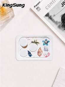 Kingsung Ocean Pattern Camera Lens Protector, Compatible With IPhone 17 Pro/17 Pro Max, Phone Accessory, Transparent Anti-Scratch Camera Cover, Birthday Gift For Family And Friends - Multicolor - View 10
