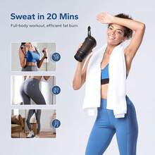 MERACH Mini Stepper For Exercise, 330LBS Capacity, Workout Equipment With Resistance Bands, Perfect As Exercise & Gym Equipment For Full Body At Home - Black-twist Stepper - View 3