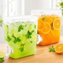 Beverage Ice Bucket & Beverage Dispensers - Transparent - View 10