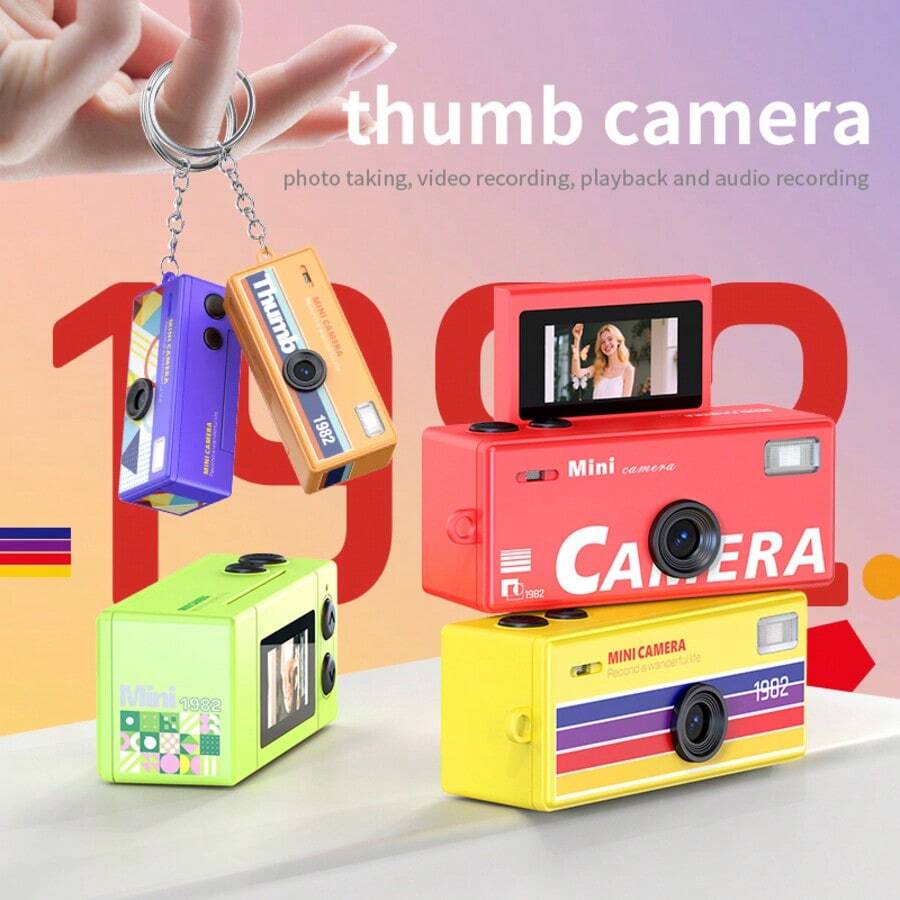 迷你數位相機吊飾 高畫素 CCD 相機 校園數位相機 - 查看 1