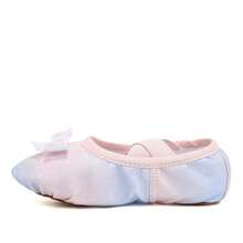 Girls' PU Ballet Shoes, Soft Bottom Flat Shoes, Pink Ballet Slippers - Royal Blue - View 2