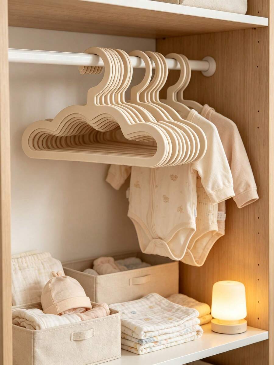 1/10/20pcs Cloud Shaped Storage Hooks, Baby Clothes Storage, Baby Room Storage Hooks, Multi-Functional Storage Product - Multicolor - View 1