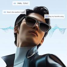 Fashion AI Smart Glasses, Supports 100+ Languages Voice Translation, 800W Camera, Vlog Recording, Bluetooth Calls, Music And Voice Recording, Modern Half-Frame Design, Unique Gift For Christmas, Birthday And Special Occasions - View 9