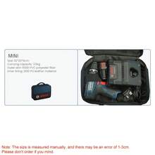 Bosch Tools Bag Mini Canvas Soft Bags Waterproof Wear-Resistant Portable Electrician Special Maintenance Toolkit Storage Bag - Multicolor - View 3