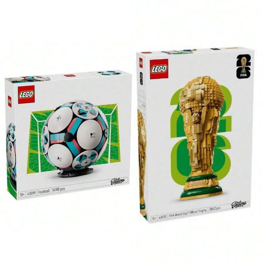 LEGO Editions Seri 43019 Sepak Bola 43020 Piala Dunia FIFA Mainan Rakit Hadiah Koleksi - MultiWarna - View 1