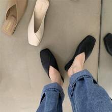 Women Flats - Black - View 7