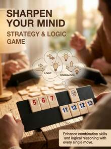 Teen Digital Card Game Family Multi-Player Interactive Board Toy Friends Classmates Gathering Birthday Party Brain-Training Tabletop Game Educational Logic Thinking Training 14+ Boys Girls Holiday Birthday Gift - Multicolor - View 5