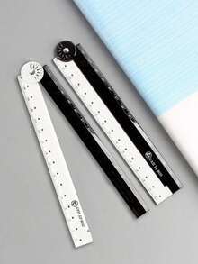 1/10pcs, 1pc/2pcs/3pcs/4pcs/5pcs/6pcs/7pcs/8pcs/9pcs/10pcs 15cm/20cm/30cm Transparent Straight Ruler - Multiple Styles - View 10