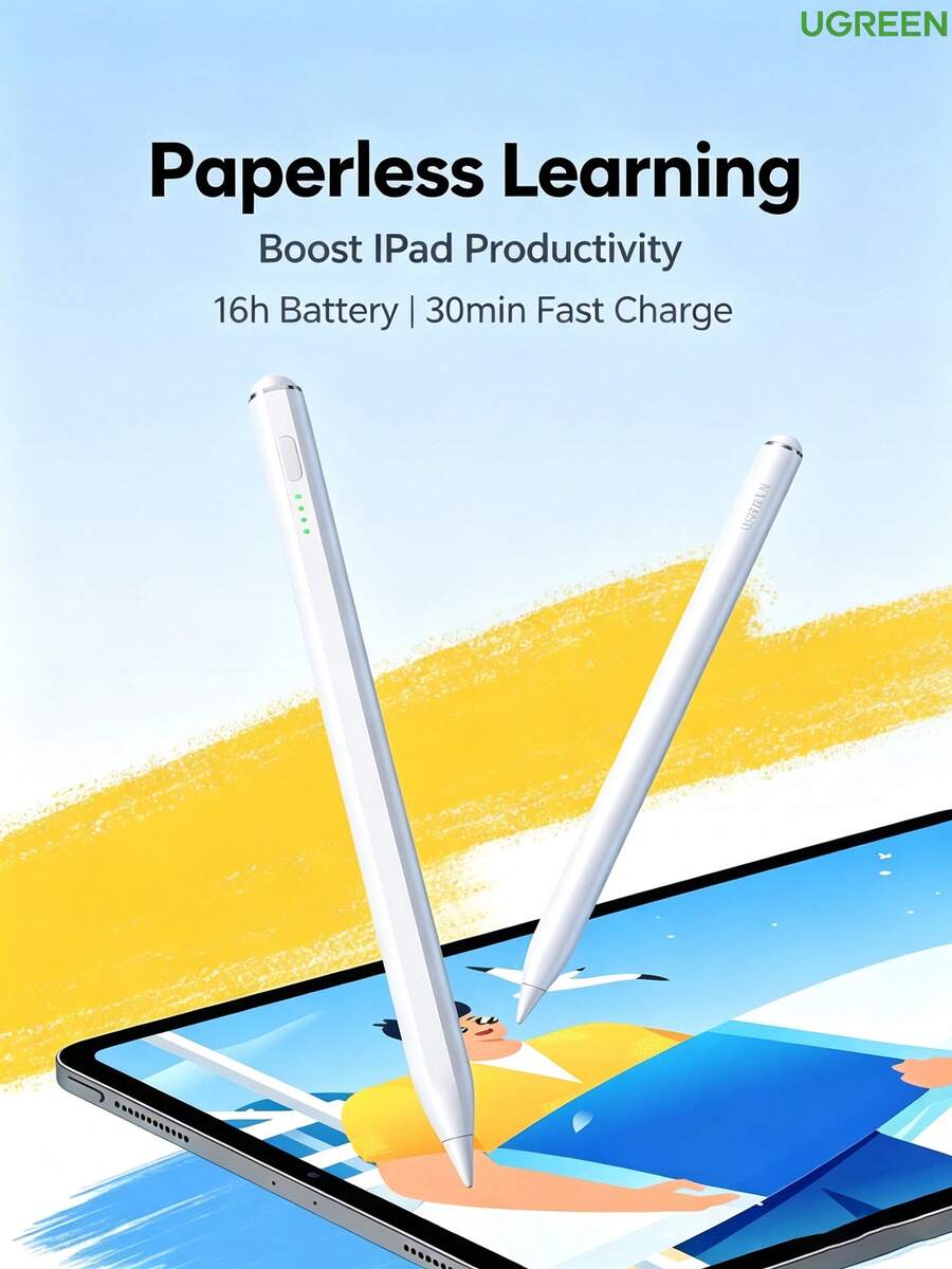 UGREEN LP787, IPad Stylus Pen, Palm Rejection, Tilt Sensitivity, Tablet Note-Taking And Drawing Stylus - View 1