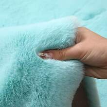 1 buah Karpet Persegi Panjang Bulu Kelinci Imitasi Biru, Hadiah Liburan, Dekorasi Liburan, Gaya Minimalis Modern, Lembut dan Halus, Hangat dan Nyaman, Karpet Mewah Hangat Musim Dingin, Bahan Ramah Kulit yang Lembut, Bagian Bawah Anti Selip, Tidak Mudah Rontok, Mudah Dibersihkan dan Dirawat, Dapat Dicuci dengan Mesin, Menciptakan Suasana Nyaman, Cocok untuk Kamar Tidur, Ruang Tamu, Lorong, Ruang Belajar, Ruang Ganti, Lemari Pakaian, Karpet Samping Tempat Tidur, Karpet Sofa, Karpet Meja Kopi, Alas Meja Teh, Alas Lantai, Karpet Dekorasi Liburan, Perlengkapan Dekorasi Rumah, Penggunaan Sepanjang Musim - biru - View 4