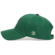 1 buah Topi Baseball Pria dengan Bordir Huruf K dan Hati, Dapat Diatur Ukurannya, Pelindung Matahari, Cocok untuk Perjalanan Luar Ruangan Musim Semi/Musim Gugur, Pantai, Pesta - Hijau - View 4