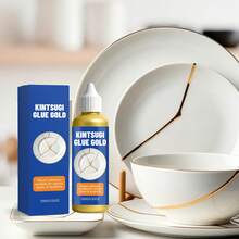 Kintsugi Glue For Home Use, Ceramic & Porcelain Tableware Crack Repair, Bonding & Decorative Multi-Purpose Repair Glue, Following Traditional Kintsugi Craftsmanship, Specially Designed For Repairing Damaged Ceramics, Glass And Other Items, Creating Unique Artistic Beauty For Damaged Objects, Suitable For Repairing Cracks, Chips And Overall Damage, Household Essential, Convenient And Quick, Exquisite Small Gift For Family And Friends On Holidays, Halloween And Christmas - A - View 5