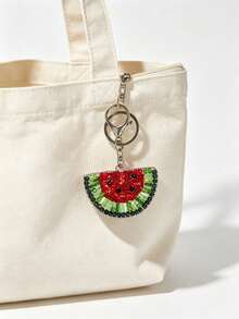 Seahorse Beach Vacation Style Bag Charm Summer Ocean Theme Fashionable Cute Versatile Rhinestone Bag Pendant - Multicolor - View 7