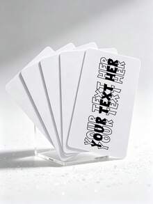 Custom Photo Cards, Personalized Photo Cards, Double-Sided Photo Cards, DIY Photo Cards, Kpop Fan Cards, Custom Kpop Cards, Fan-Made Cards, Concert Cards, Sports Trading Cards, Basketball Cards, Football Cards, Football Cards, Athlete Cards, Collectible Cards, Photo Souvenirs - Multicolor - View 6