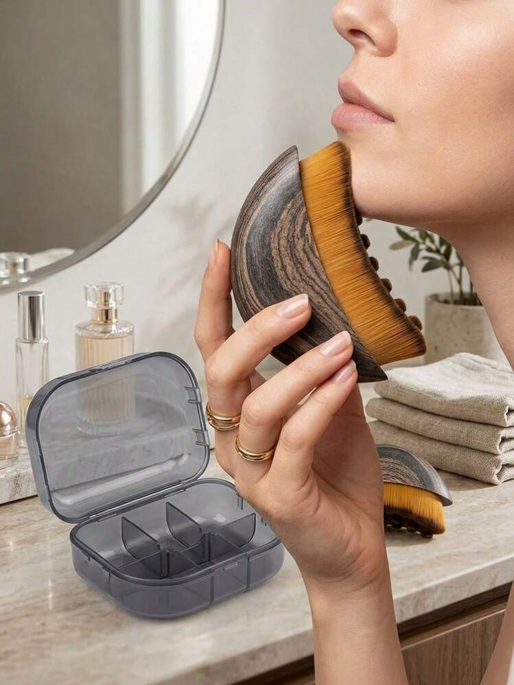1pc Long Handle Bath Brush, Suitable For Back Scrubbing And Shower Cleaning, 2-In-1 Bath Brush, Long Handle Soft Bristle Brush Head, Suitable For Back Cleaning And Body Cleaning, Long Handle Bath Brush (Please Do Not Use This Product Violently) - Multicolored. - View 2