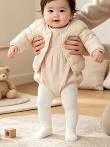 6 Pasang Legging Warna Polos untuk Anak Perempuan, Celana Ketat Serbaguna Cocok untuk Anak Usia 0-12 Tahun untuk Pemakaian Sehari-hari - MultiWarna - View 8