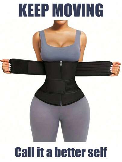 1pc Women's Waist Shaping Waist Cincher, Breathable Abdominal Compression Waist Belt, Suitable For Sports And Fitness