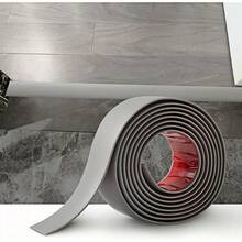 1pc Durable Self-Adhesive PVC Floor Transition Strip, Wood Grain Design, Carpet And Hard Floor Edge Trim, Suitable For Carpet, Laminate Flooring And Vinyl Baseboard Flexible Edges, 39.37 Inches - P40 - View 14