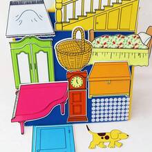 Quixorblex 1 Set "Where's Spot?" (Di Mana Spot?) Set Cerita dari Kain Felt yang Dapat Digunakan Kembali, Alat Peraga Cerita dari Kain Felt, Alat Bantu Mengajar Membaca Kelompok, Pajangan Bercerita, Perlengkapan Aktivitas di Rumah dan Kelas, Kembali ke Sekolah - MultiWarna - View 6