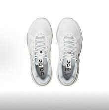 On Running Women Casual Shoes - White/Glacier Grey (Recommended to Size Up 0.5-1) - View 4