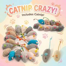 1/5/10pcs Mouse Cat Toys Interactive Teaser Toys Indoor Pet Cat Supplies - View 3