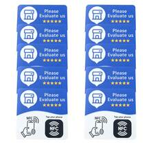 Programmable Texture, Waterproof, Wear-Resistant, Self-Adhesive NFC Sticker NFC215 13.56MHz, Diameter ≈10 Cm, Compatible With Google Review - Square ≈ 10cm*10cm - View 9