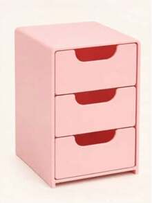 Mini 3-Tier Drawer Storage Box, Suitable For Storing Jewelry, Hair Accessories, Earrings And Other Small Items, Can Be Used In Furniture, Office, Study, Bedroom, Bathroom. 3-Tier Desktop Storage Box, Office Storage Box, Jewelry Storage Box - Multicolor - View 15