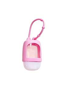 Dopamine Color Palette Refillable Squeeze Bottle - Equipped With Silicone Sleeve And Bow; Portable Mini No-Rinse Hand Sanitizer Bottle, Leak-Proof Design, Refillable (Also Suitable For Water, Lotion, Etc.); Travel Size, Vibrant Colors, Suitable For Office, Gym, Travel And Campus Use. - Multicolor - View 15