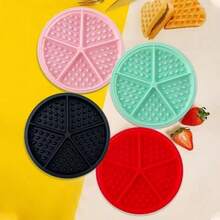 1/2 Buah Cetakan Wafel Silikon yang Dapat Digunakan Kembali, Set Dua Gaya: Bulat Berbentuk Kipas dengan Sekat + Persegi 4-Grid, Cocok untuk Oven dan Penggorengan Udara. Mudah Dilepas dan Anti Lengket, Menciptakan Tekstur Wafel yang Jelas dan Tiga Dimensi, Mudah Digunakan, Pemula Dapat dengan Mudah Memulai. Dapat Membuat Wafel Sarapan Buatan Sendiri, Kue Kecil, Camilan, Makanan Sehat dan Bebas Aditif - View 9