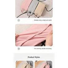 1pc Portable Handheld Underwear Storage Bag, Travel Waterproof Underwear & Socks Pouch, Student Dorm Luggage Clothing Organizer Bag,Travel Essential,Room Decor - Multicolor - View 7