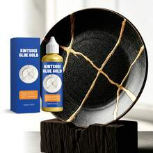 Kintsugi Glue For Home Use, Ceramic & Porcelain Tableware Crack Repair, Bonding & Decorative Multi-Purpose Repair Glue, Following Traditional Kintsugi Craftsmanship, Specially Designed For Repairing Damaged Ceramics, Glass And Other Items, Creating Unique Artistic Beauty For Damaged Objects, Suitable For Repairing Cracks, Chips And Overall Damage, Household Essential, Convenient And Quick, Exquisite Small Gift For Family And Friends On Holidays, Halloween And Christmas - A - View 9