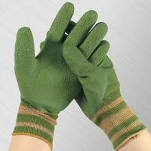 Waterproof Gardening Gloves, Durable And Wear-Resistant, Suitable For Flower Planting And Landscaping Work. Featuring Excellent Grip And Breathability, Perfect For Digging, Sowing And Various Outdoor Gardening Activities. - Multicolor - View 9