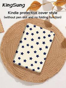Kingsung Simple Stars Pattern Y-Shaped Folding Acrylic Tablet Case Compatible With Samsung Tablets/Pad Mini6/7/9.7/10.2/10.5/10.9/12.9/Pro 11, 10th Generation, Protective Cover Supports Multi-Angle Adjustment, Six Ways To Place The Bracket, Built-In Pen Slot, Anti-Drop Protection, Automatic Wake/Sleep.Compatible With Kindle Paperwhite 12th Gen 2024,Kindle 11th Gen 2022,Clara Colour. - Multicolor - View 10