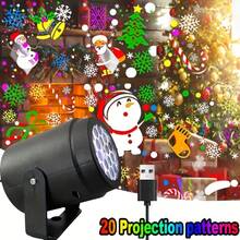 1PC Portable Low-Voltage 5V LED Projection Party Light, Suitable For Home, Stage And Christmas Decoration - Indoor Festive Atmosphere Light, Compatible With Home, Disco, Celebration, Halloween And Christmas Parties - Projector Light - View 3