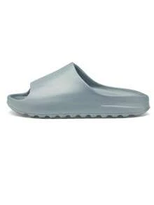 GETAC Chanclas Pantuflas Sandalias de moda EVA con Plataforma Gruesa 4 cm XL Suela Antiderrapante para Mujer y hombre Chanclas Suaves Secado rápido - Gris - Ver 5