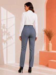 Women Pants - Grey - View 3