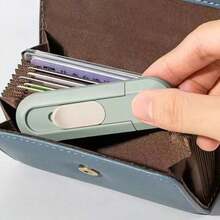 Portable Retractable Mini Box Cutter, Designed For Home And Office, One-Click Pop-Up Blade For Easy Cutting Of Envelopes/Cardboard/Shipping Boxes/Craft Materials, Compact Storage Space-Saving - A - View 3