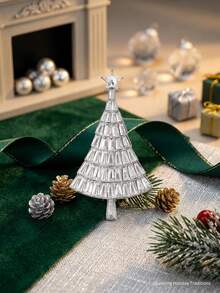 Luxury Rhinestone Christmas Tree Brooch - Women's Unisex Holiday Brooch Casual Party Accessory / Friend Gift Badge Decoration - Christmas Tree - View 22