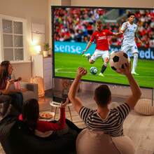 120 Inch Outdoor Projector Screen With Stand, 16:9 4K HD Portable Movie Screen, Lightweight Indoor Outdoor Projector Screen, Wrinkle-Free Screen With Carry Bag For Backyard, Camping, Home Theater - View 7