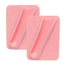 2pcs Square Silicone Phone Stand, Soft Silicone Material, Used For Storing Lipstick And Credit Cards, Protects Phone Case, Slouchy Stand, Portable Adhesive Stand, Suitable For Smartphones, Lipstick, Other Small Items, Durable And Easy To Use - Multicolor - View 9